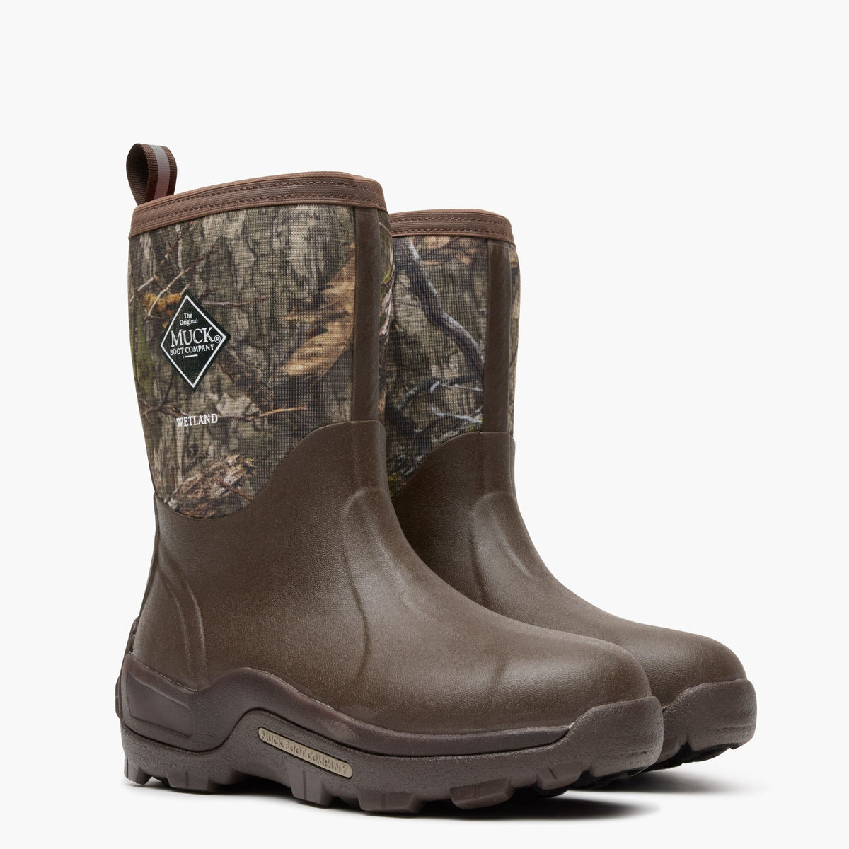 Muck Boot Company Men's Wetland 12" Mid Boot - Mossy Oak Country Dna