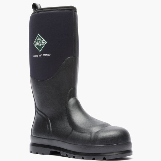 Muck Boot Company Chore Classic Men's Met Guard Steel Toe Boot - Black