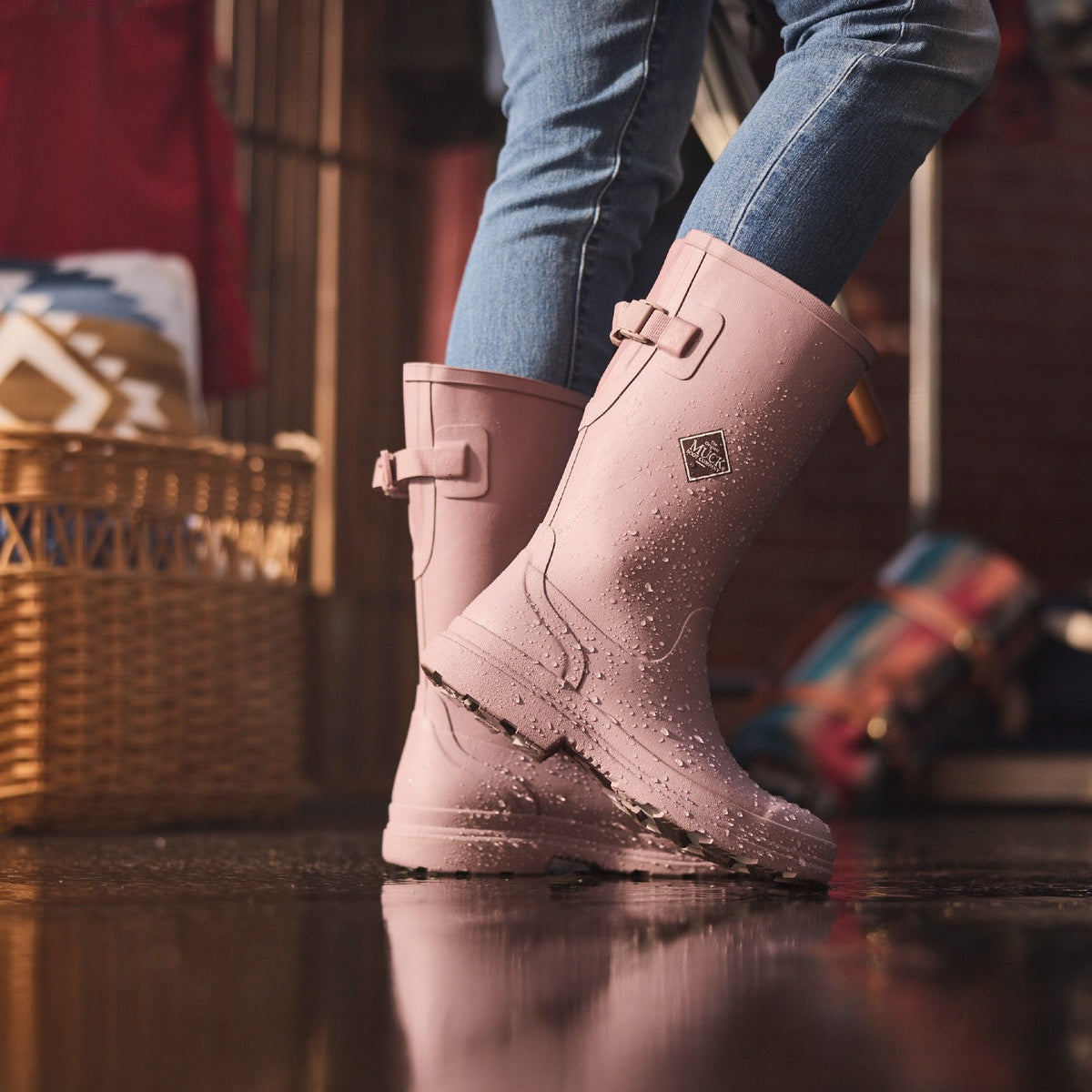 Muck Boot Company Rainscape Women's 12" Rain Boot - Woodrose
