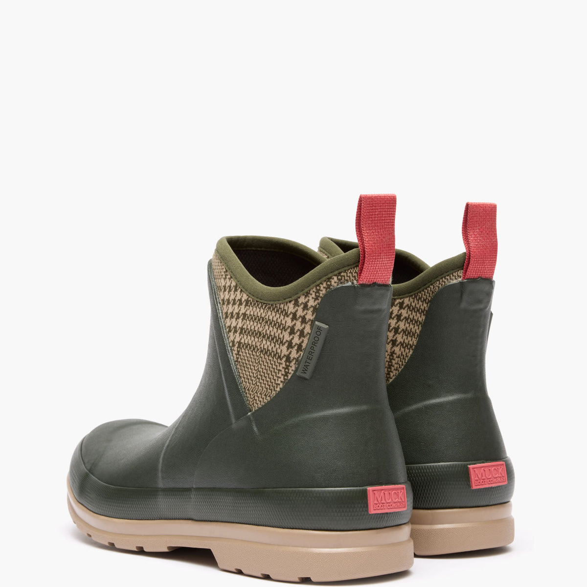 Muck Boot Company Women's Originals Ankle Boot - Moss Houndstooth