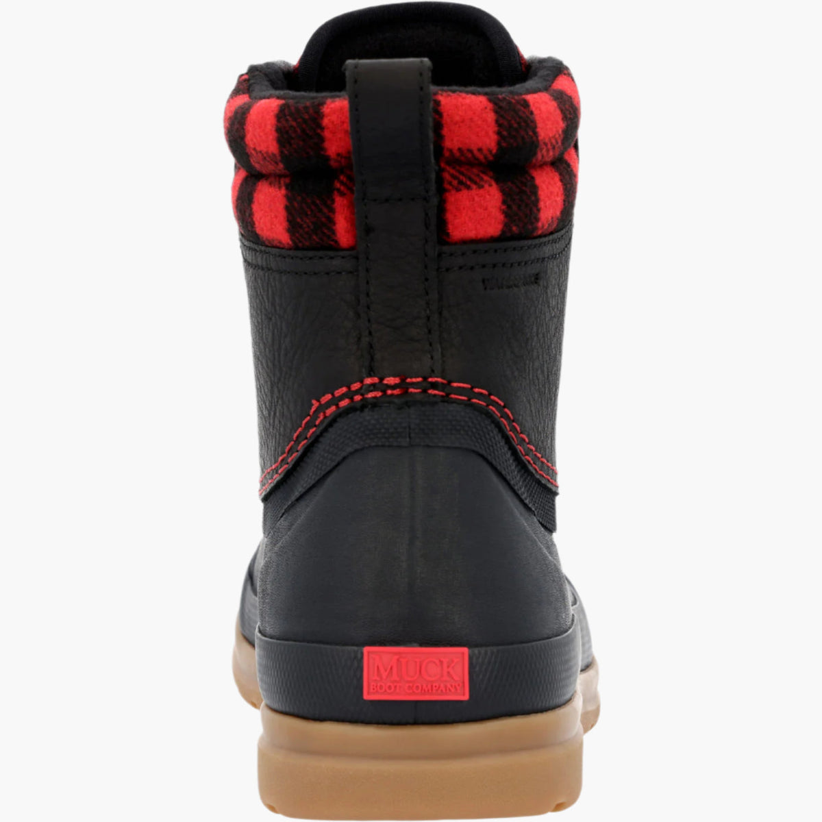 Muck Boot Company Women's Originals Leather Duck Boot - Black Buffalo Plaid