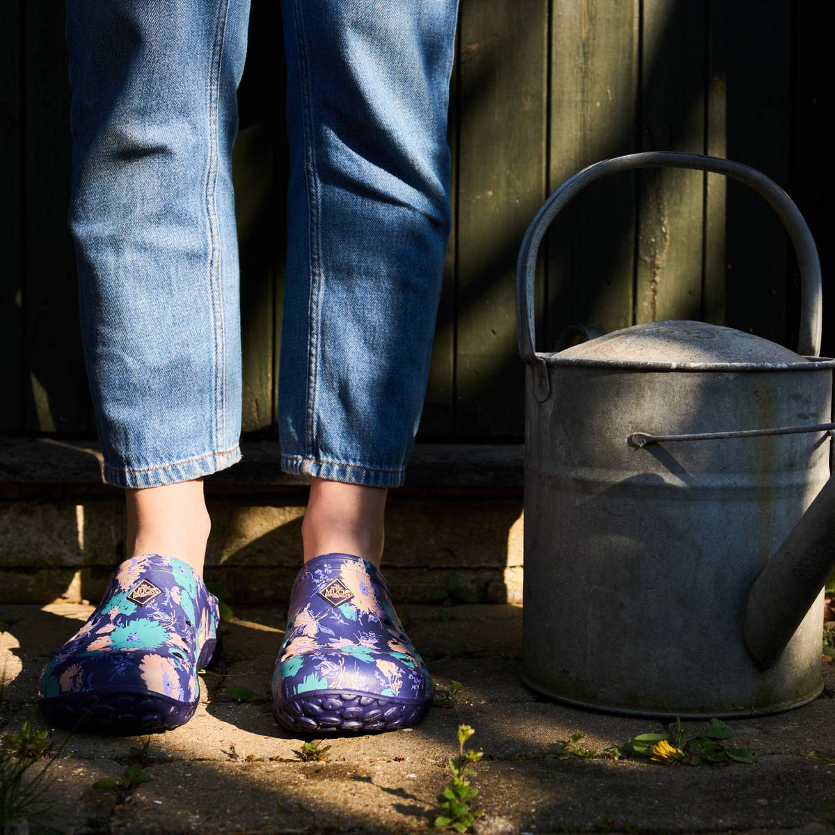 Muck Boot Company Women's Muckster Lite EVA Clog - Navy Floral