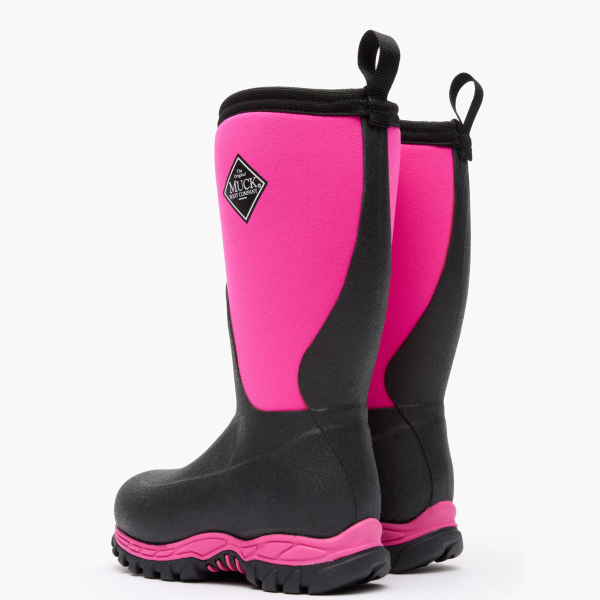 Muck Boot Company Kids' Rugged II Boot - Black/Pink