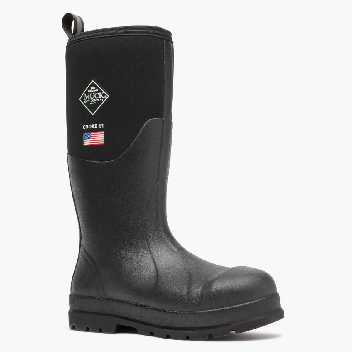 Muck Boot Company Chore Classic USA Men's Steel Toe Work Boot - Black