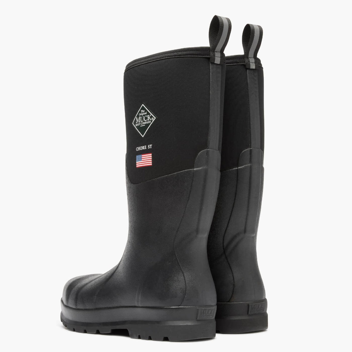 Muck Boot Company Chore Classic USA Men's Steel Toe Work Boot - Black