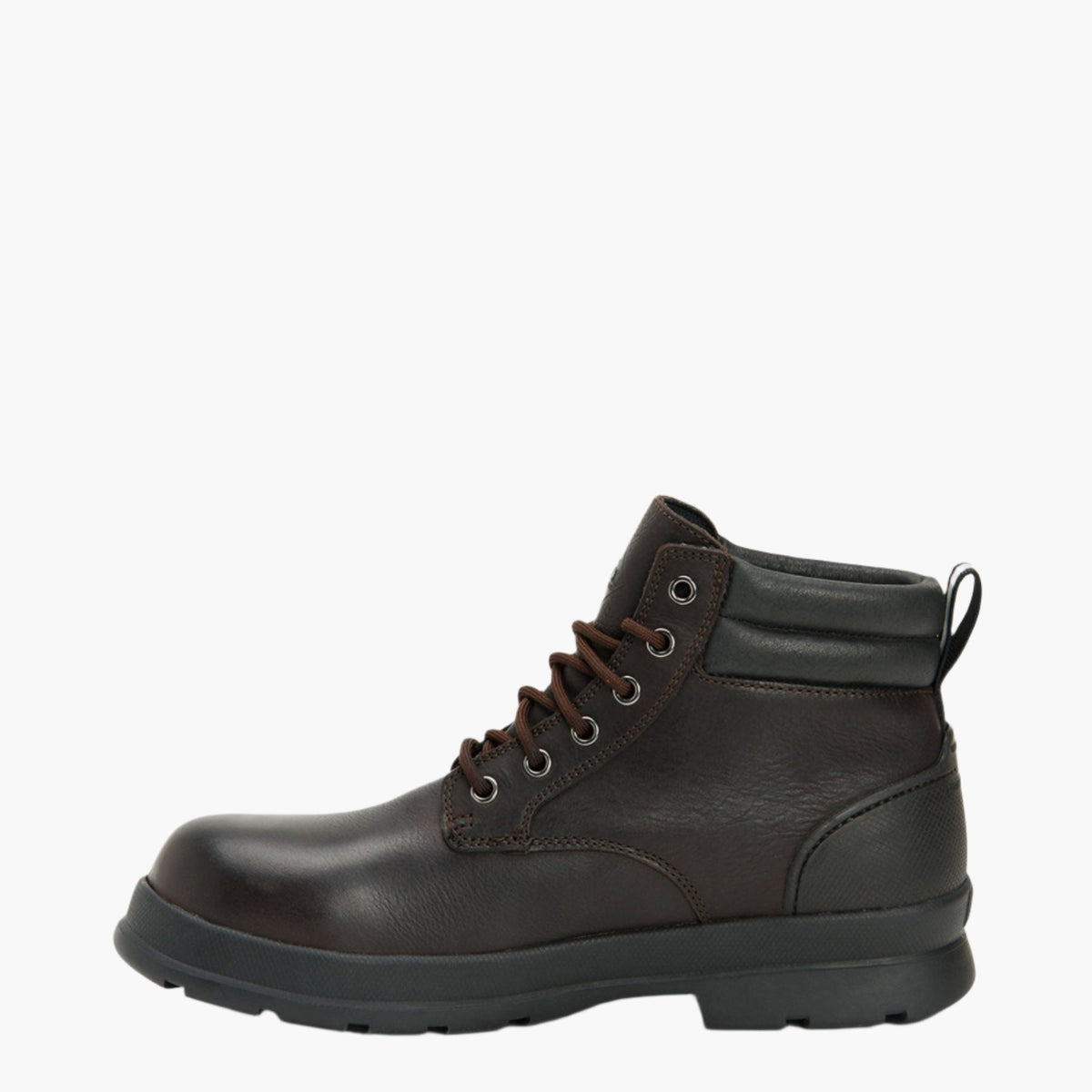 Muck Boot Company Men's Chore Farm Leather Comp Toe Chelsea Boot - Black Coffee