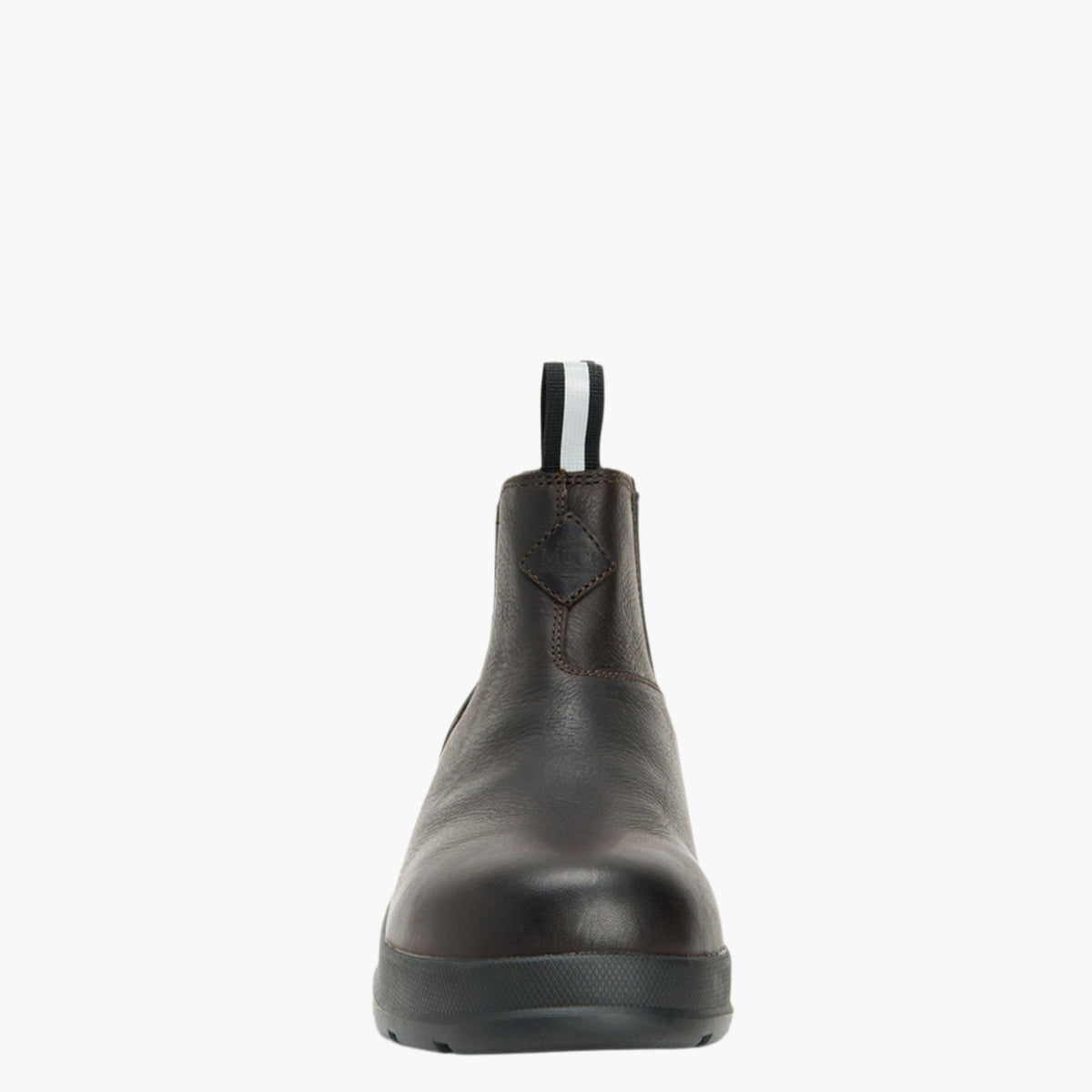 Muck Boot Company Men's Chore Farm Leather Comp Toe Chelsea Boot - Black Coffee
