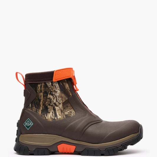 Muck Boot Company Men's Mossy Oak® Breakup Country™ Apex Mid Zip Ankle Boot - Mossy Oak Country Dna