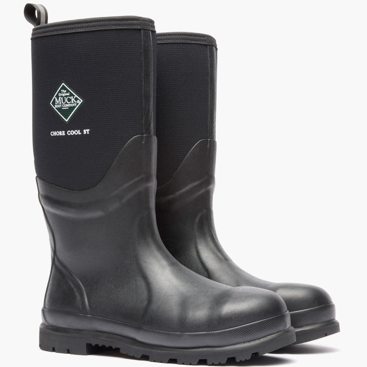 Muck Boot Company Chore Cool Men's Steel Toe Tall Boot - Black