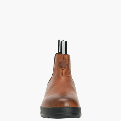 Muck Boot Company Men's Chore Farm Leather Chelsea Boot - Caramel