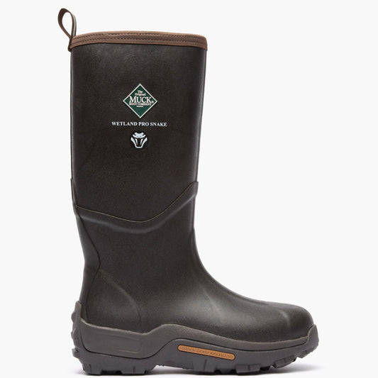 Muck Boot Company Men's Wetland Pro Certified Snake Strike Boot - Brown