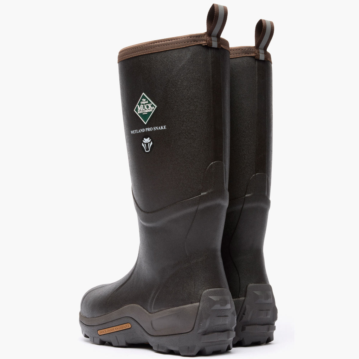 Muck Boot Company Men's Wetland Pro Certified Snake Strike Boot - Brown