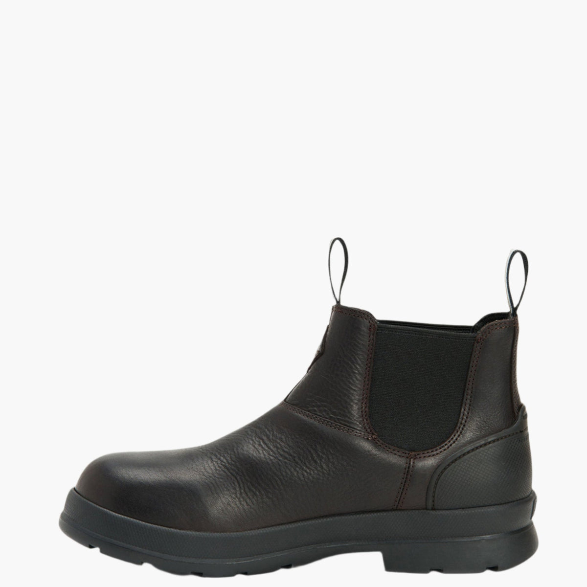 Muck Boot Company Men's Chore Farm Leather Chelsea Boot - Black Coffee