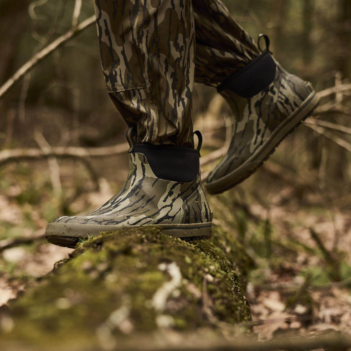 Muck Boot Company Xplorer Men's Outdoor Ankle Boot - Mossy Oak Original Bottomland