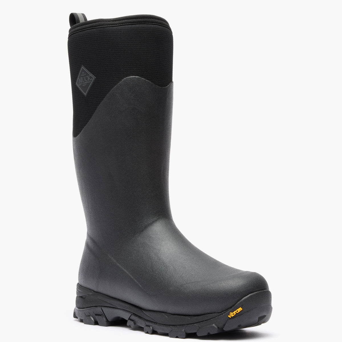 Muck Boot Company Men's Arctic Ice 16" Insulated Boot + Vibram Arctic Grip A.T. - Black