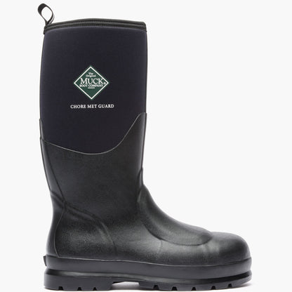 Muck Boot Company Chore Classic Men's Met Guard Steel Toe Boot - Black
