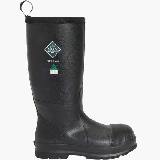 Muck Boot Company Men's Chore Max CSA Rated Comp Toe Boot - Black