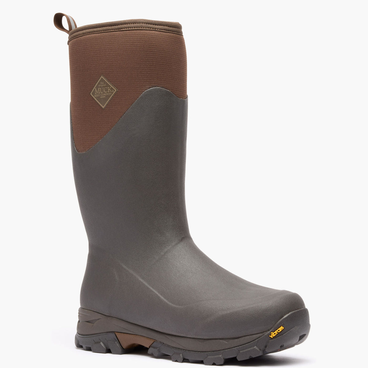 Muck Boot Company Men's Arctic Ice Insulated Boot + Vibram Arctic Grip A.T. - Brown