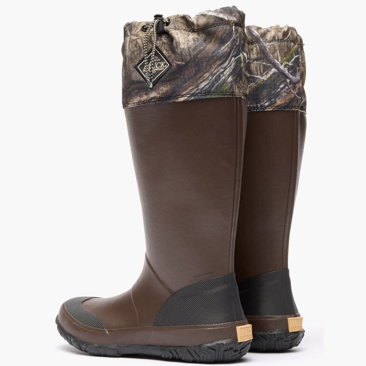Muck Boot Company Unisex Mossy Oak® Country DNA™ Forager Tall Boot - Brown & Mossy Oak Country