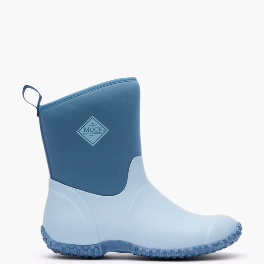 Muck Boot Company Women's Muckster II Mid Boot - Blue Quilt Floral
