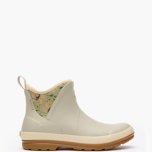 Muck Boot Company Women's Originals Ankle Boot - Gravel Gray/Floral