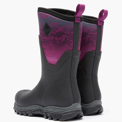 Muck Boot Company Women's Arctic Sport II Mid Boot - Black/Magenta Digi