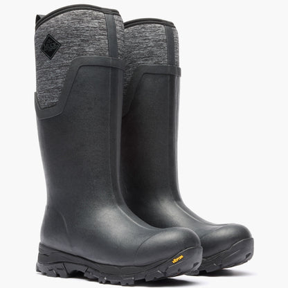 Muck Boot Company Women's Arctic Ice Tall Boot + Vibram Arctic Grip A.T. - Black