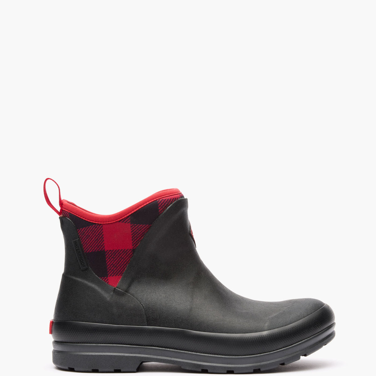 Muck Boot Company Women's Originals Ankle Boot - Red Black Checkers