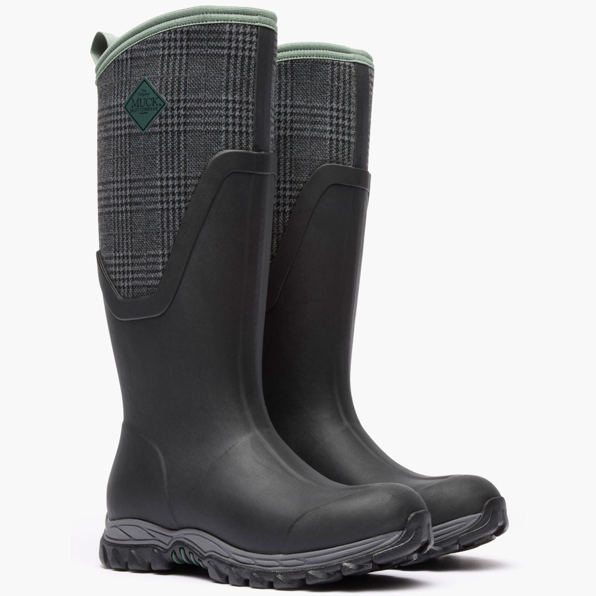 Muck Boot Company Women's Arctic Sport II Tall Boot - Black/Plaid