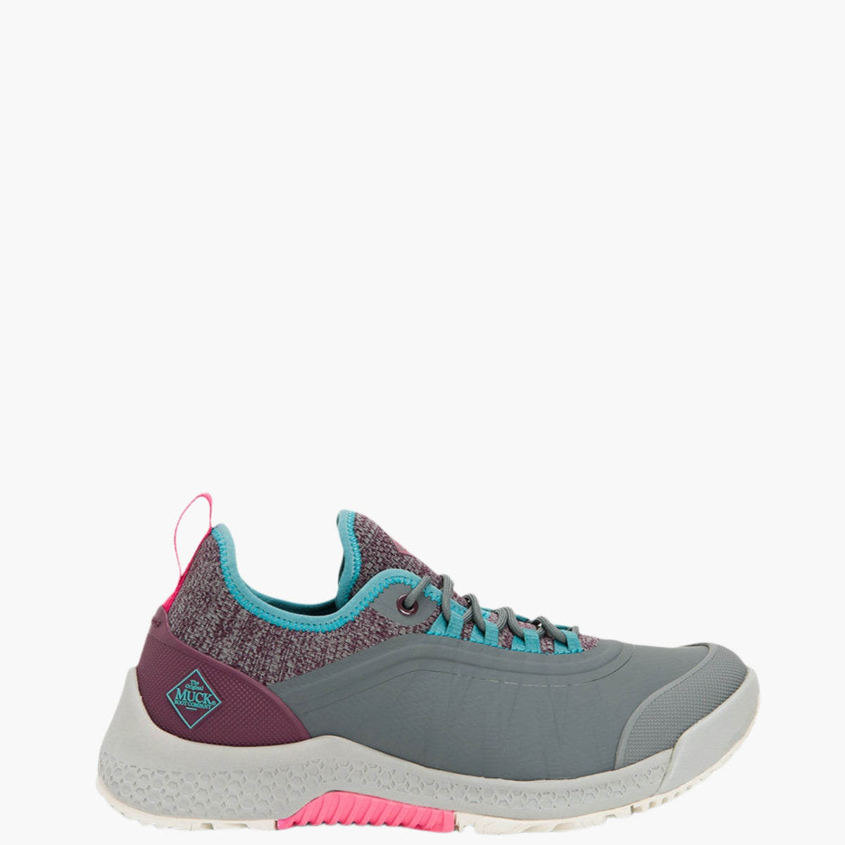 Muck Boot Company Women's Outscape Lace Up Shoe - Grey