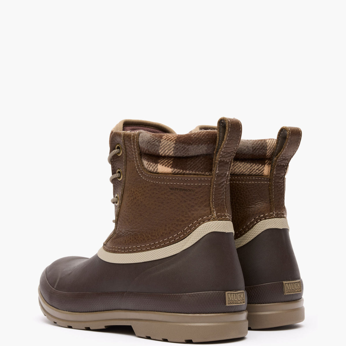 Muck Boot Company Women's Originals Leather Duck Boot - Walnut/Brown