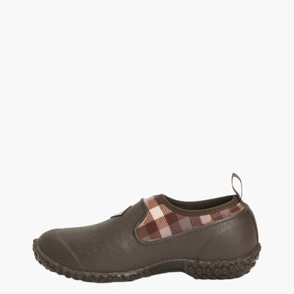 Muck Boot Company Women's Muckster II Low Slip On - Brown Plaid