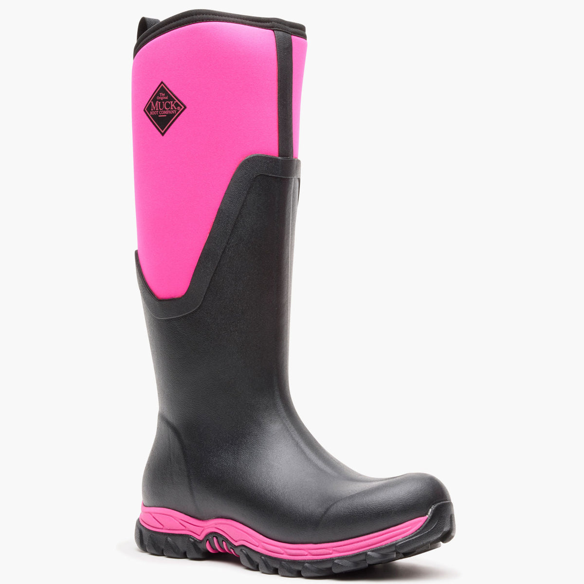 Muck Boot Company Women's Arctic Sport II Tall - Black/Pink