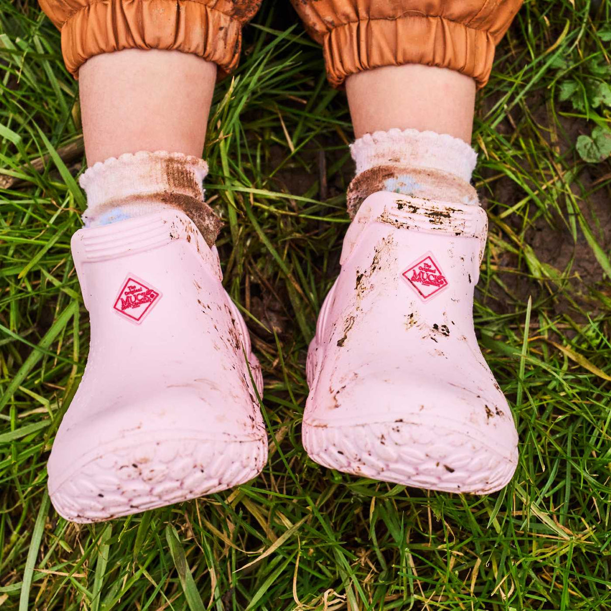 Muck Boot Company Mini Muck® Big Kids' Rain Boot - Pink A Boo