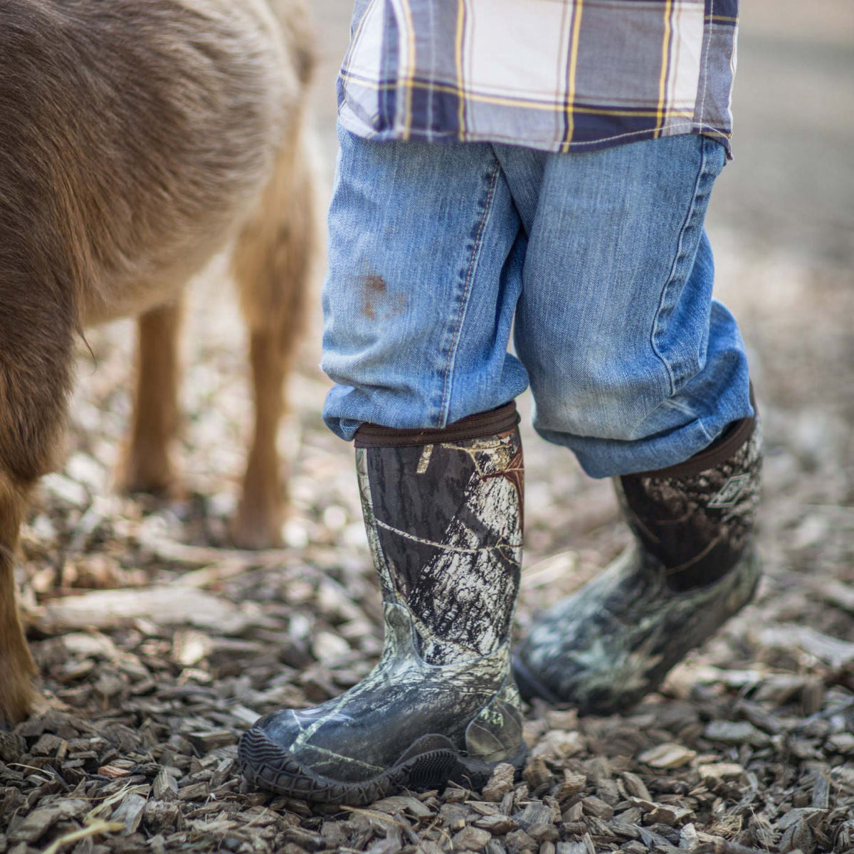 Muck Boot Company Kids' Mossy Oak Break-Up® Rover II Boot - Mossy Oak Break Up