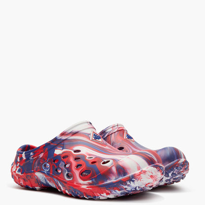Muck Boot Company Muckster Lite Liberty Little Kids' EVA Clog - American Swirl