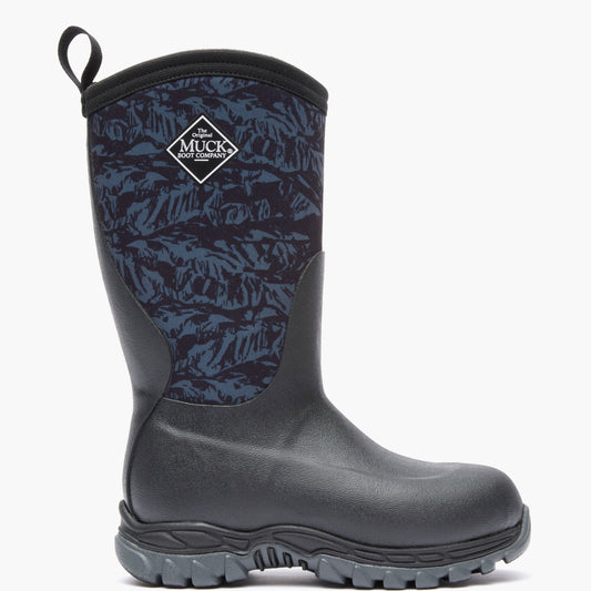 Muck Boot Company Kids' Rugged II Boot - Black/Mountain Terrain