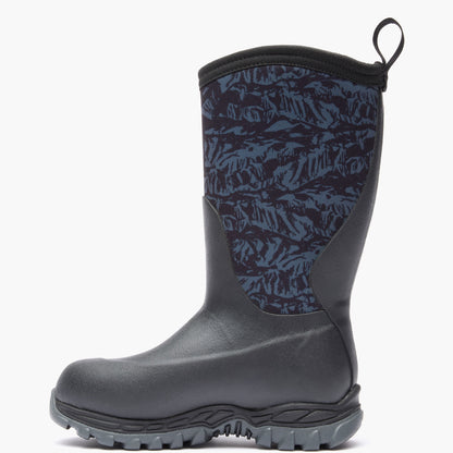 Muck Boot Company Kids' Rugged II Boot - Black/Mountain Terrain