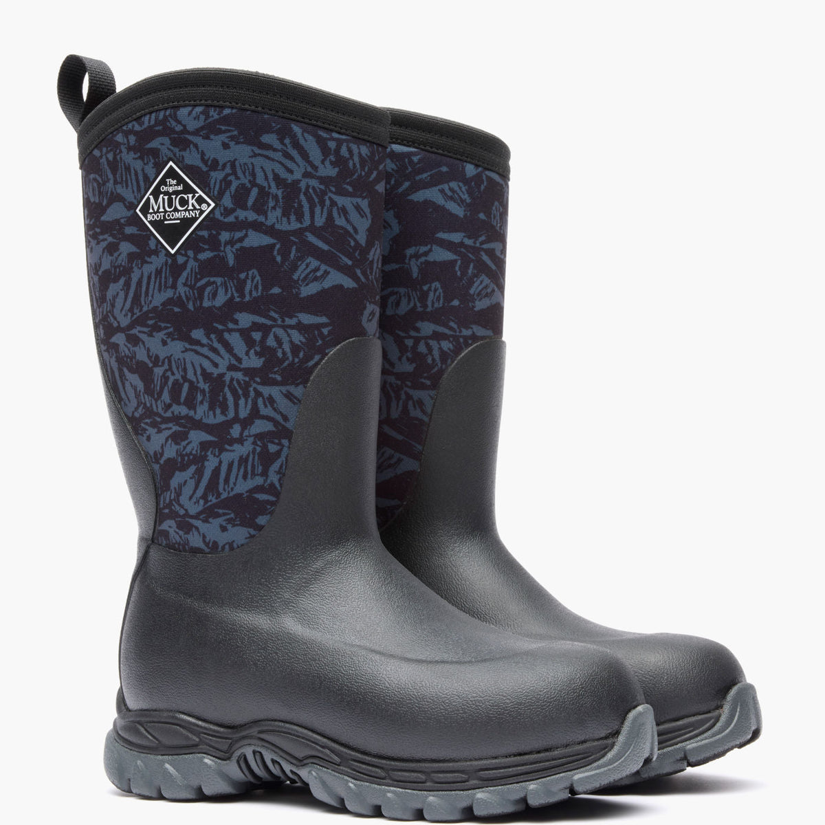 Muck Boot Company Kids' Rugged II Boot - Black/Mountain Terrain