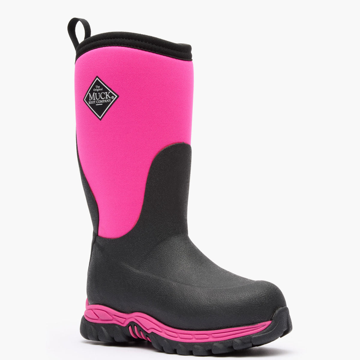Muck Boot Company Kids' Rugged II Boot - Black/Pink