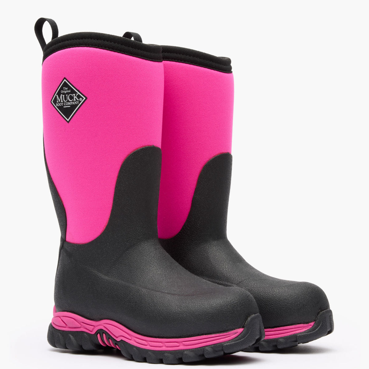 Muck Boot Company Kids' Rugged II Boot - Black/Pink